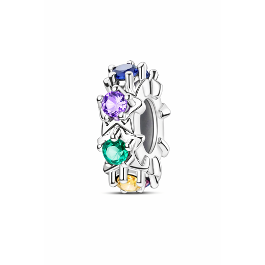 Multicolor Family Tree Dangle Charm